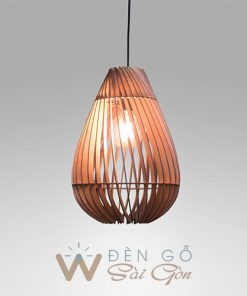 Đèn gỗ trang trí - Mẫu DG007