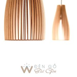 Đèn gỗ trang trí - Mẫu DG010