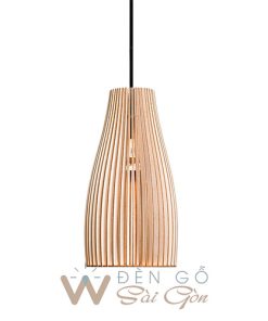 Đèn gỗ trang trí - Mẫu DG010