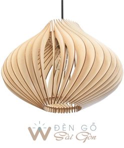 Đèn gỗ trang trí - Mẫu DG012