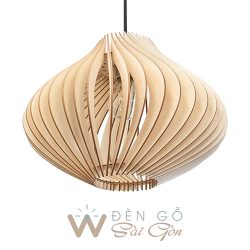 Đèn gỗ trang trí - Mẫu DG012