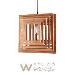 Đèn gỗ trang trí - Mẫu DG022
