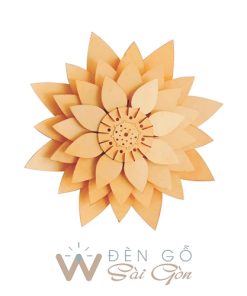 Đèn gỗ trang trí - Mẫu DG077