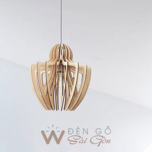 Đèn gỗ trang trí - Mẫu DG035