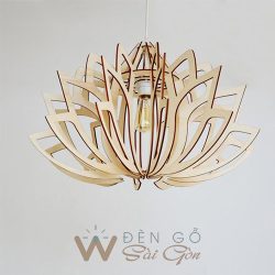 Đèn gỗ trang trí - Mẫu DG036