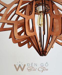 Đèn gỗ trang trí - Mẫu DG036