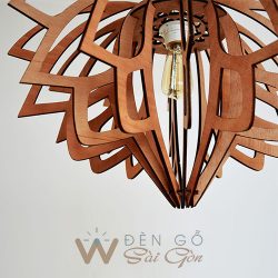 Đèn gỗ trang trí - Mẫu DG036