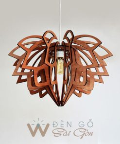 Đèn gỗ trang trí - Mẫu DG036