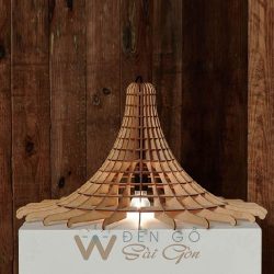 Đèn gỗ trang trí - Mẫu DG038