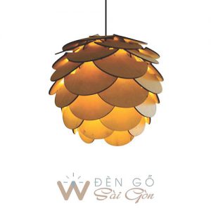 Đèn gỗ trang trí - Mẫu DG039