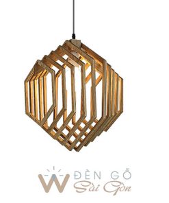Đèn gỗ trang trí - Mẫu DG042