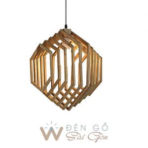 Đèn gỗ trang trí - Mẫu DG042