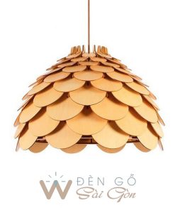 Đèn gỗ trang trí - Mẫu DG045