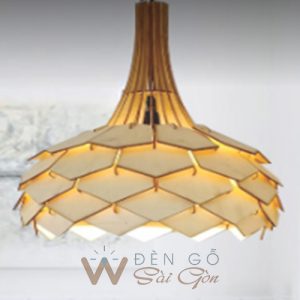 Đèn gỗ trang trí - Mẫu DG046