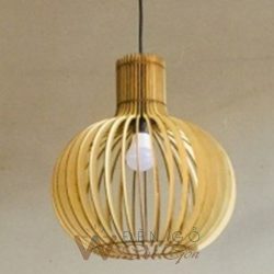 Đèn gỗ trang trí - Mẫu DG047