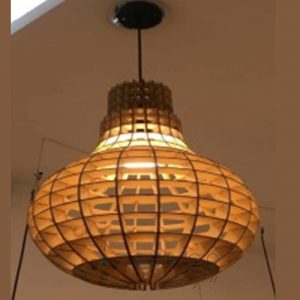 Đèn gỗ trang trí - Mẫu DG048