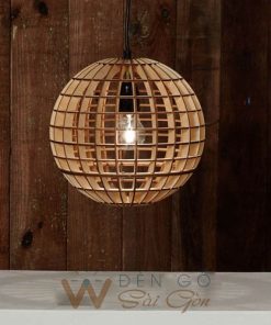 Đèn gỗ trang trí - Mẫu DG049