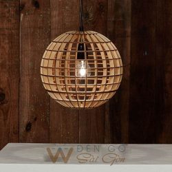 Đèn gỗ trang trí - Mẫu DG049