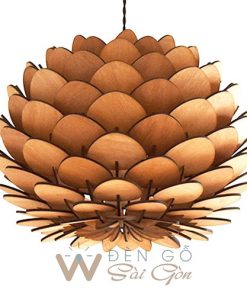 Đèn gỗ trang trí - Mẫu DG051