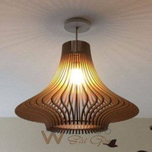 Đèn gỗ trang trí - Mẫu DG052