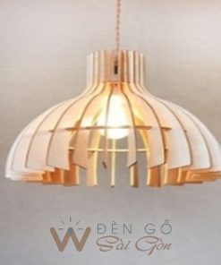 Đèn gỗ trang trí - Mẫu DG054