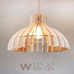 Đèn gỗ trang trí - Mẫu DG054