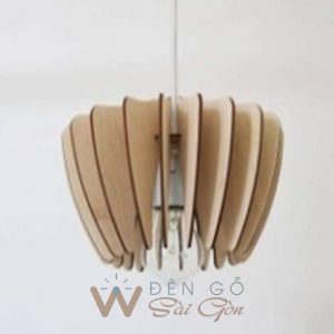 Đèn gỗ trang trí - Mẫu DG057