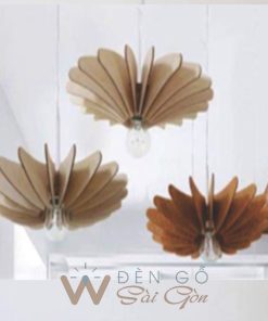Đèn gỗ trang trí - Mẫu DG058