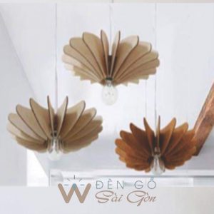 Đèn gỗ trang trí - Mẫu DG058