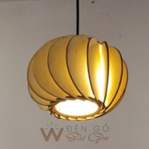 Đèn gỗ trang trí - Mẫu DG059