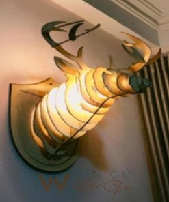 Đèn gỗ trang trí - Mẫu DG061