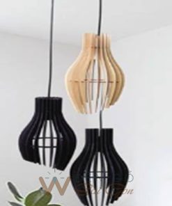 Đèn gỗ trang trí - Mẫu DG062