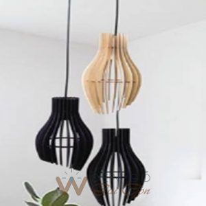 Đèn gỗ trang trí - Mẫu DG062