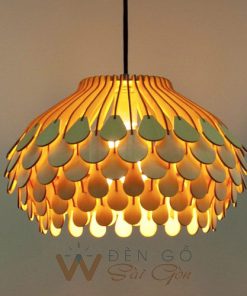 Đèn gỗ trang trí - Mẫu DG069