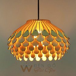 Đèn gỗ trang trí - Mẫu DG069
