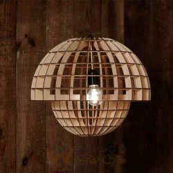 Đèn gỗ trang trí - Mẫu DG071