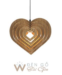 Đèn gỗ trang trí - Mẫu DG073