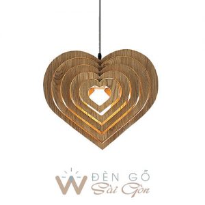 Đèn gỗ trang trí - Mẫu DG073