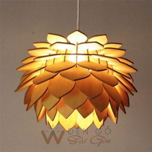 Đèn gỗ trang trí - Mẫu DG075
