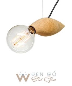 Đèn gỗ trang trí - Mẫu DG076