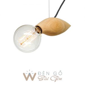 Đèn gỗ trang trí - Mẫu DG076