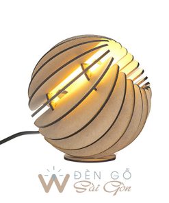 Đèn gỗ trang trí - Mẫu DG004