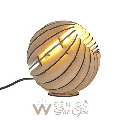 Đèn gỗ trang trí - Mẫu DG004