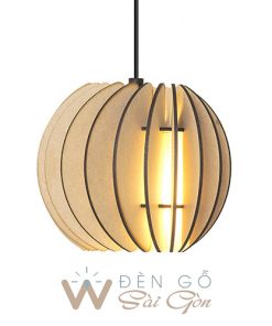 Đèn gỗ trang trí - Mẫu DG004