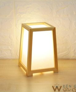 Đèn gỗ để bàn hình thang tối giản DG717