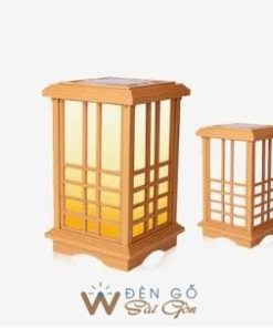 Đèn gỗ để bàn, sàn phòng ngủ, spa, phòng thiền DG713