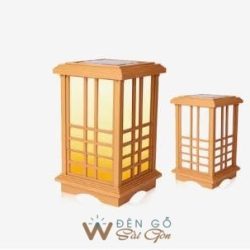 Đèn gỗ để bàn, sàn phòng ngủ, spa, phòng thiền DG713