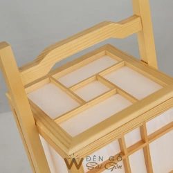 Alternative view of Đèn bàn gỗ đặt sàn phòng thiền DG711